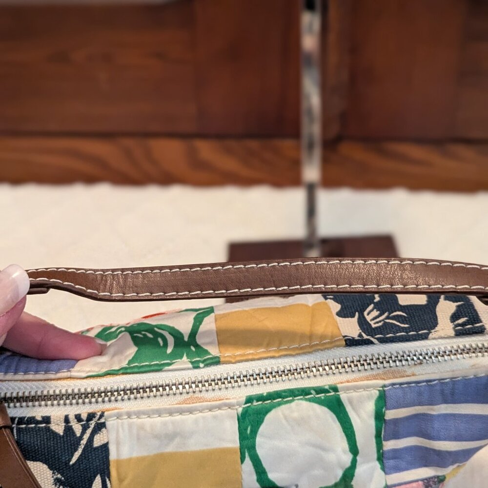 Vintage Coach Patchwork Mini Bag - image 6